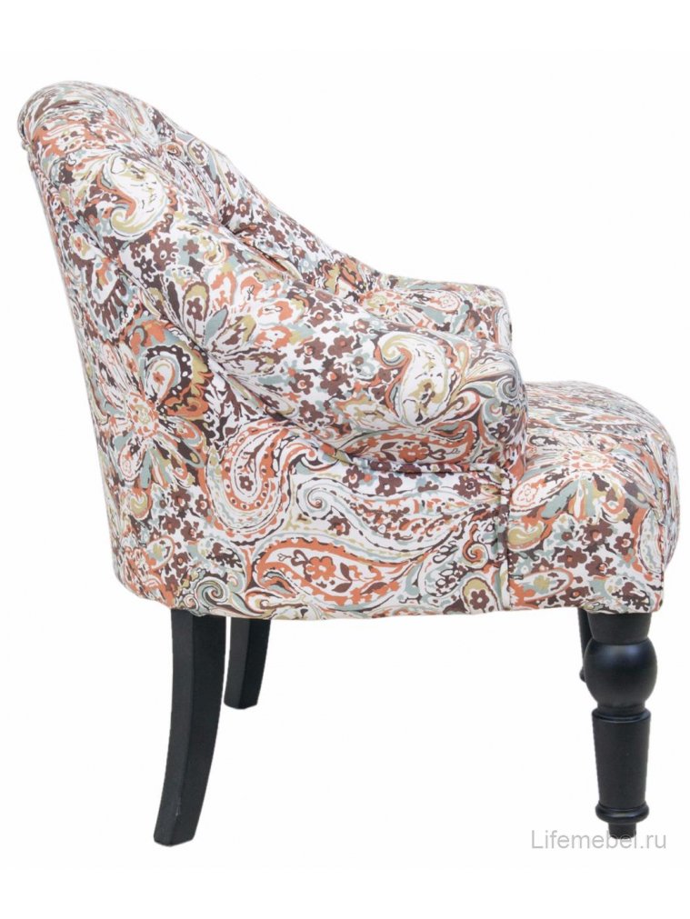 Кресло Desta YF-1886-C2 orange flower Кресло Desta YF-1886-C2 orange flower