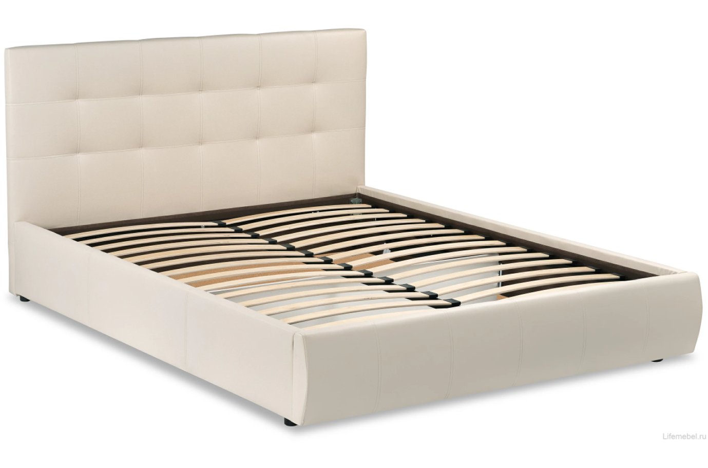 Полутораспальная кровать Афродита-2 140х200 бирюзовый велюр bingo atlantic