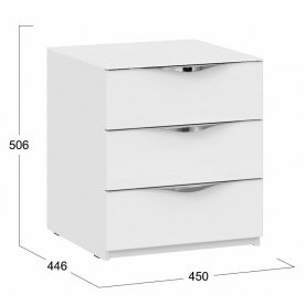 Прикроватная тумба Глосс ТД 319.03.02