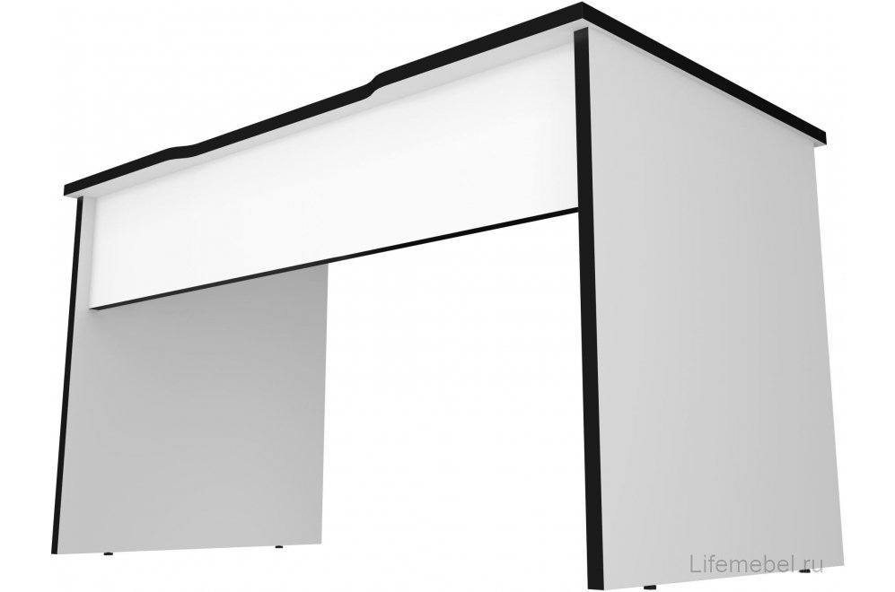 Компьютерный стол С-240 белый / черный Компьютерный стол С-240 белый / черный