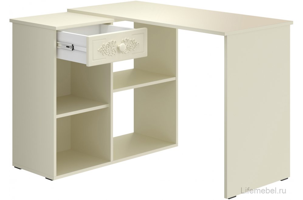 Письменный стол Ассоль плюс АС-67 ваниль Письменный стол Ассоль плюс АС-67 ваниль