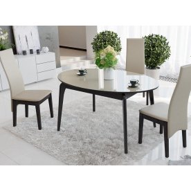 Стол обеденный раздвижной Марсель СМ(Б)-102.01.12(1) венге / бежевый