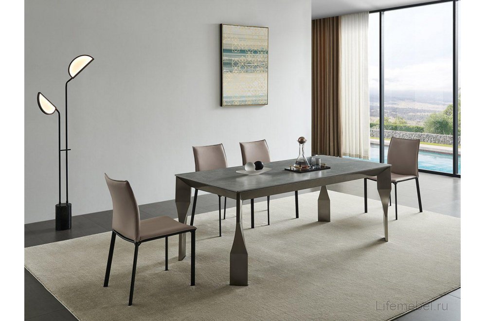 Стол Hockstone камень armani grey Стол Hockstone камень armani grey
