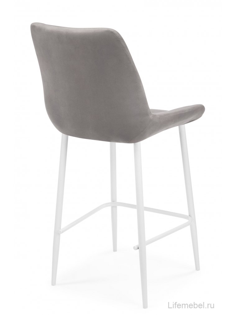 Полубарный стул Челси латте (zd 290) / белый Полубарный стул Челси латте (zd 290) / белый