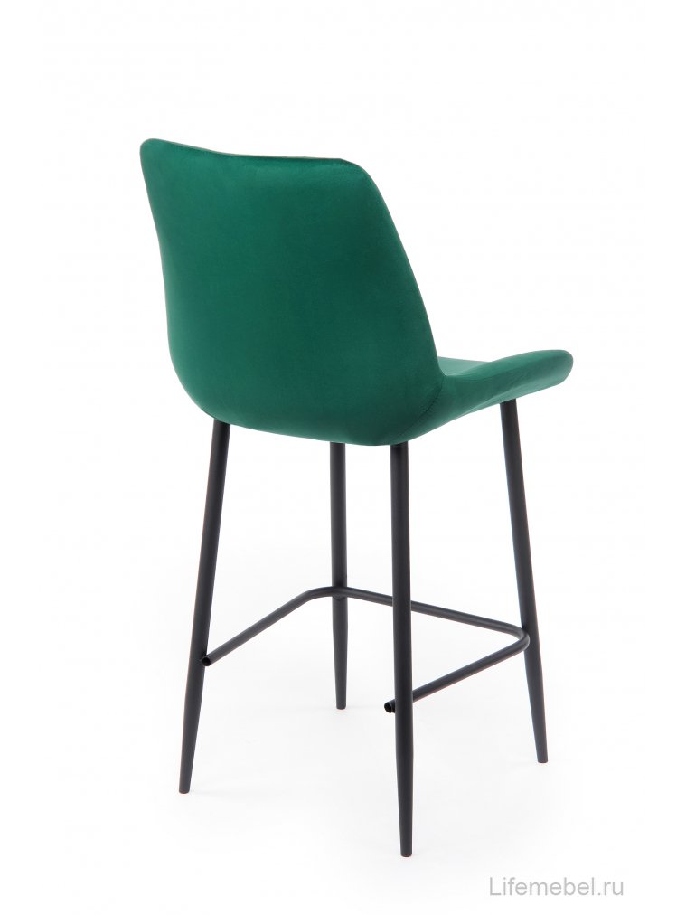 Полубарный стул Седа зеленый (zd 667) / черный Полубарный стул Седа зеленый (zd 667) / черный