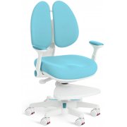 голубой / белый