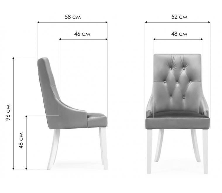 Стул Elegance dark walnut / fabric cream Стул Elegance dark walnut / fabric cream
