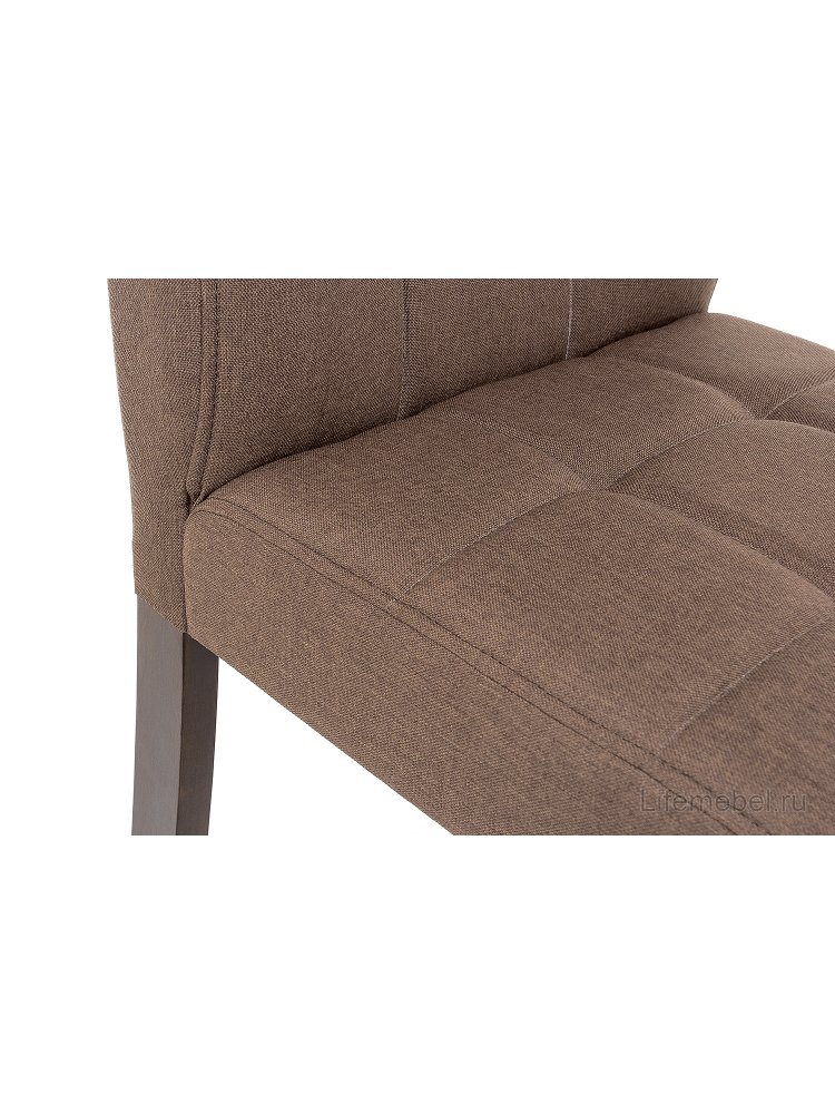 Стул Madina dark walnut / fabric brown