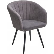 b28 темнор-серый велюр / черный