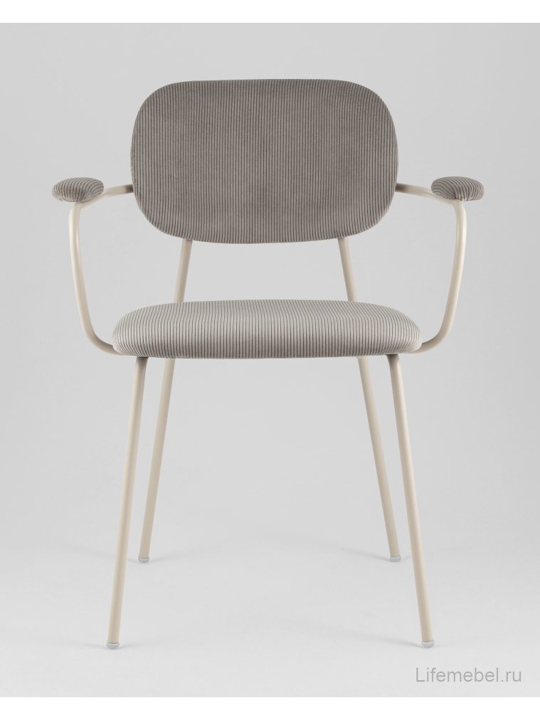 Стул на металлокаркасе Кэрол серый Стул на металлокаркасе Кэрол серый