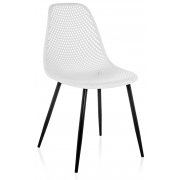 белый пластик / черный