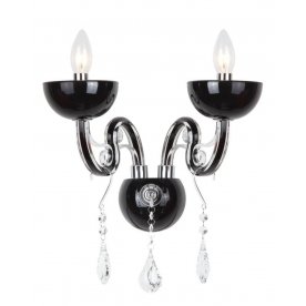 Бра Crystal Lux Luccila AP2 Black