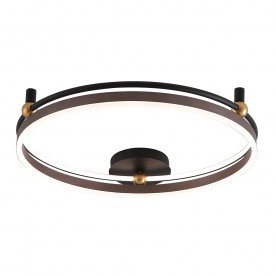 Потолочный светильник FERNANDO PL72W LED COFFEE/BLACK