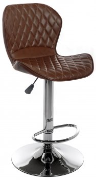Барный стул Shanon CColl T-1002 brown leather