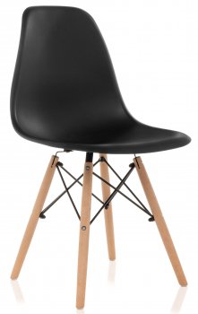 Пластиковый стул Eames PC-015 черный
