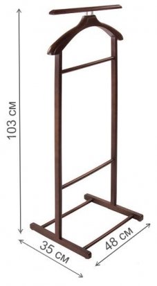Вешалка костюмная В 21Н венге