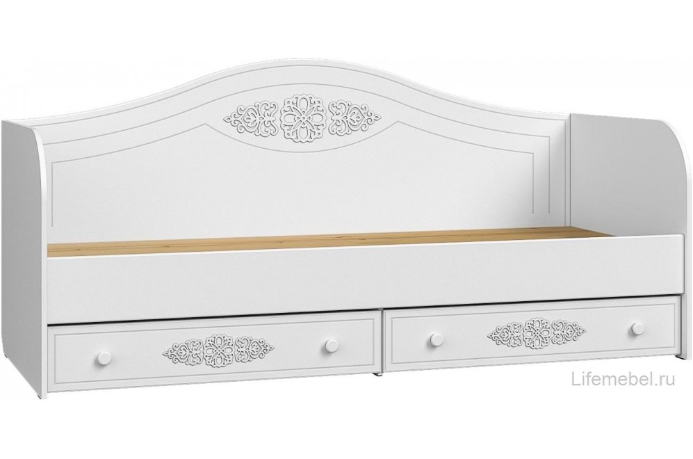 Комплект детской мебели Ассоль белое дерево комплектация 6 (К)