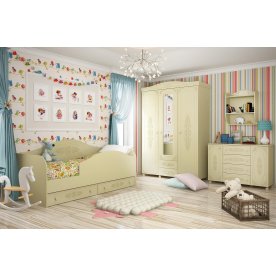 Комплект детской мебели Ассоль комплектация 1 плюс