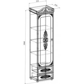 Комплект детской мебели Ассоль комплектация 2 плюс