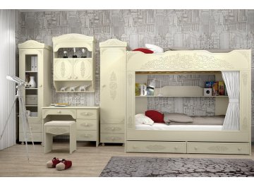 Комплект детской мебели Ассоль комплектация 2 плюс