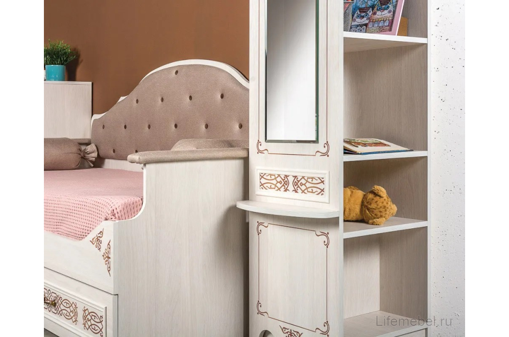 Комплект детской мебели Флоренция ясень анкор комплектация 2