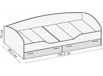Комплект детской мебели МС Эго