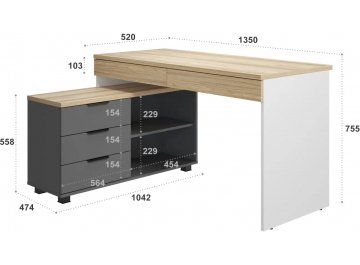 Комплект детской мебели Скайлайт комплектация 1