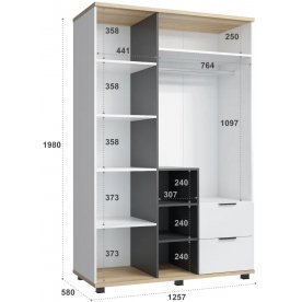 Комплект детской мебели Скайлайт комплектация 7