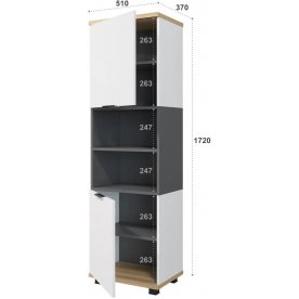 Комплект детской мебели Скайлайт комплектация 9