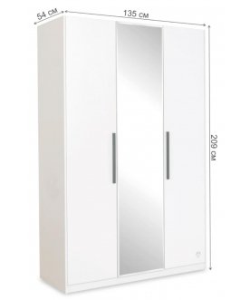 Шкаф детский White