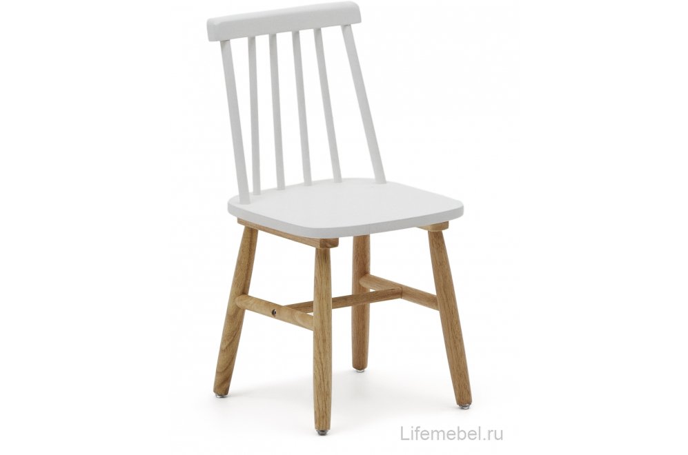 Стул Kristie белый / натуральный