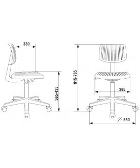 Компьютерное кресто Бюрократ CH 200