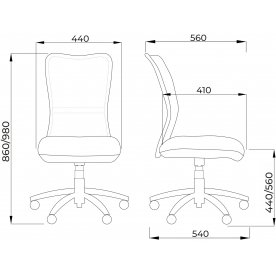 Компьютерное кресло Eva