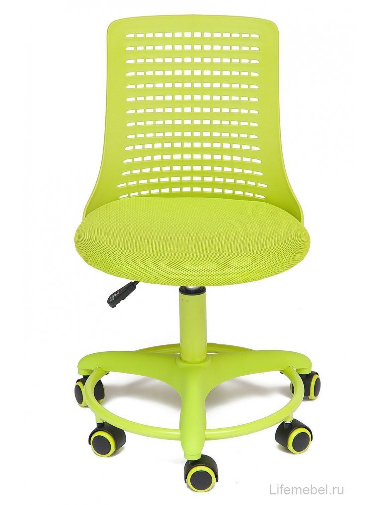 Компьютерное кресло Kiddy салатовое ткань (сетка)