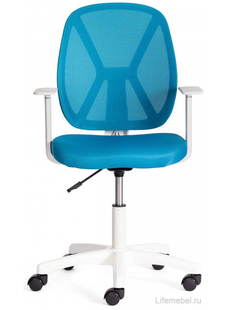 Компьютерное кресло Play white blue синий