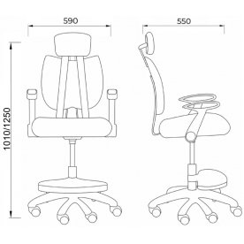 Компьютерное кресло Twins