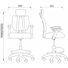 Компьютерное кресло Twins