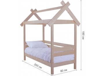 Кровать-домик Пеппи 70х190