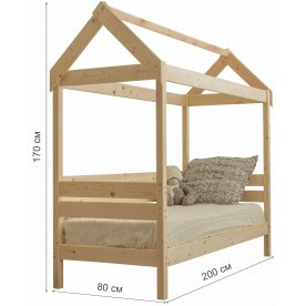 Кровать-домик Линда 70х190