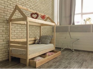 Кровать-домик Линда 70х190