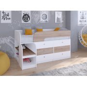 белый / дуб сонома