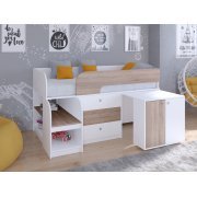 белый / дуб сонома