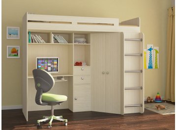 Кровать-чердак Астра