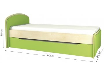 Подростковая кровать Комби