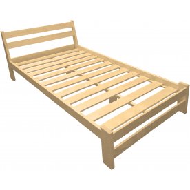 Полутораспальная кровать Мишка