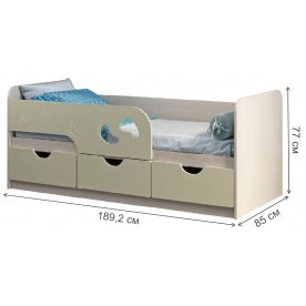 Подростковая кровать Минима Лего 90х186