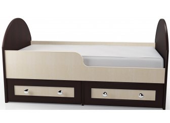 Подростковая кровать Мебелайн 1 с ящиками 60х120