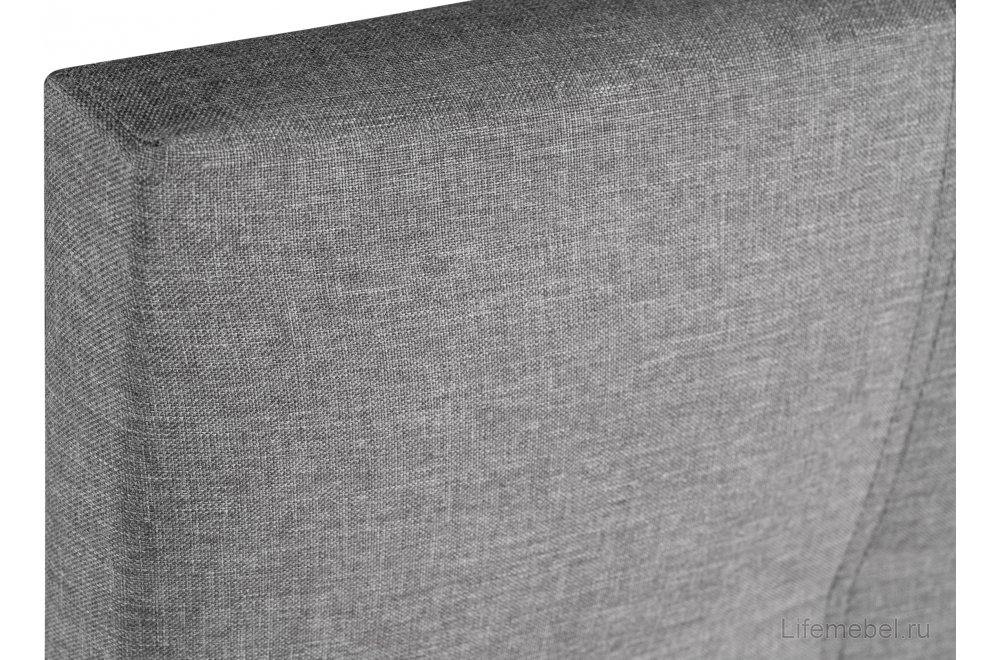 Полутораспальная кровать Афродита-2 120х200 рогожка серая