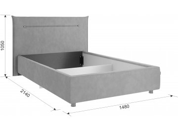 Полутораспальная кровать Альба