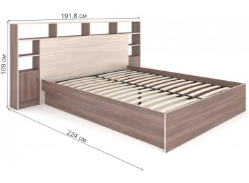 Полутораспальная кровать Алина